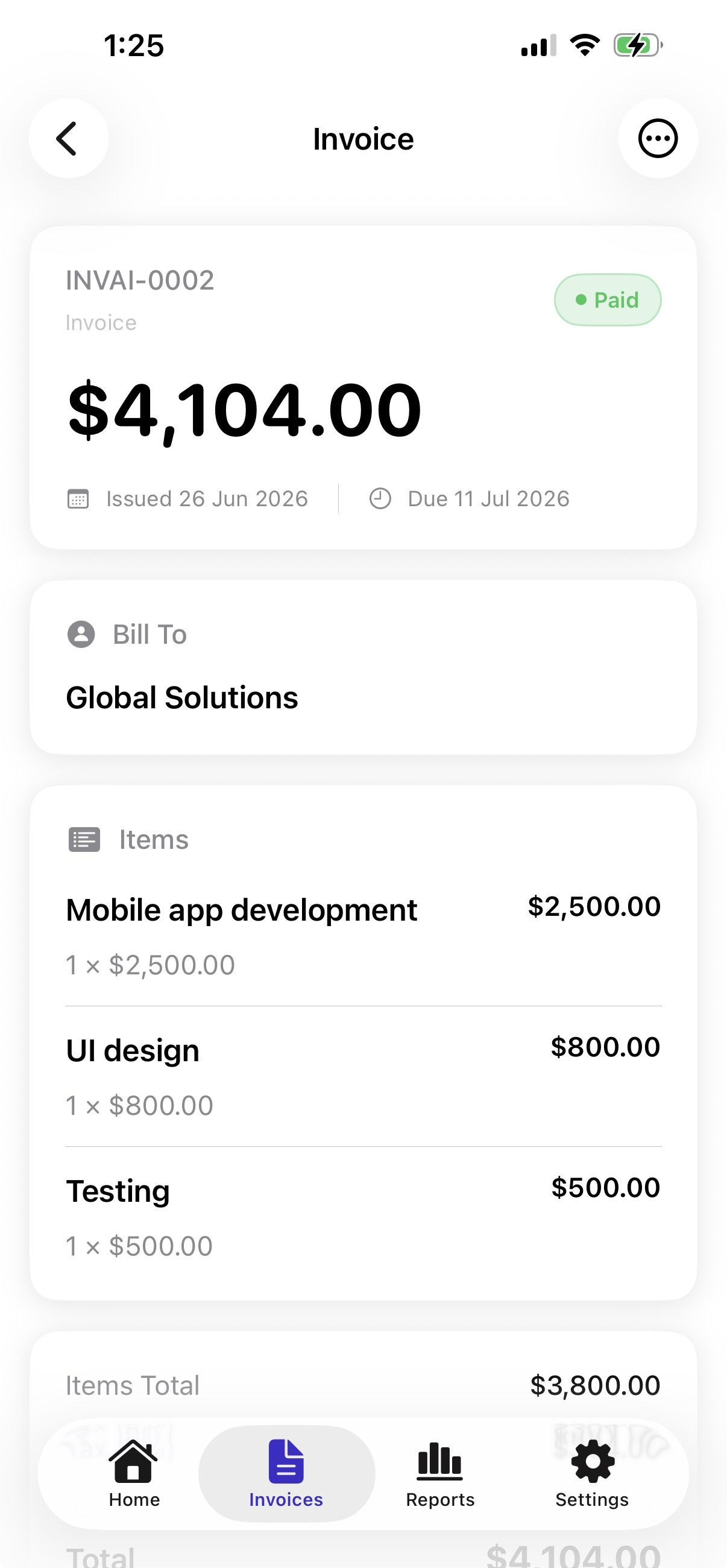 AI Invoice